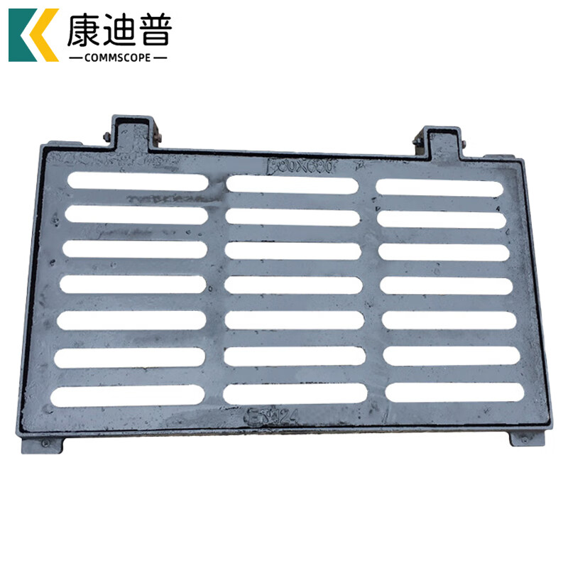 康迪普 排水雨水井380*680mm球墨铸铁井盖下水道地沟污水篦子格栅