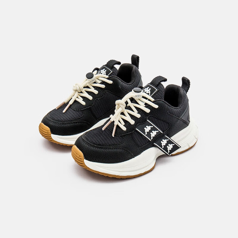 KAPPA KIDS����ͯЬ��ͯ�˶�Ь2024�����¿���ͯ�ܲ�Ь�ٴ�ʱ��Ůͯ����Ь ��ɫ 32�� �ʺϽų�Լ202mm