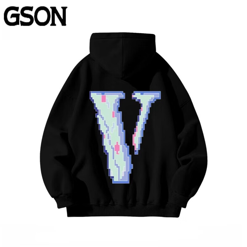 gson森马旗下卫衣男春秋款长袖t恤圆领潮牌套装运动logo款青少年衣服