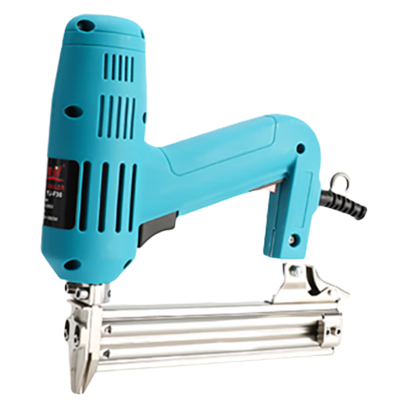 壹玖捌捌 電動(dòng)釘槍F30直釘槍兩用碼釘搶氣電釘槍打釘器木工射釘鋼釘槍220V電動(dòng)工具 不卡釘F30電動(dòng)直釘槍