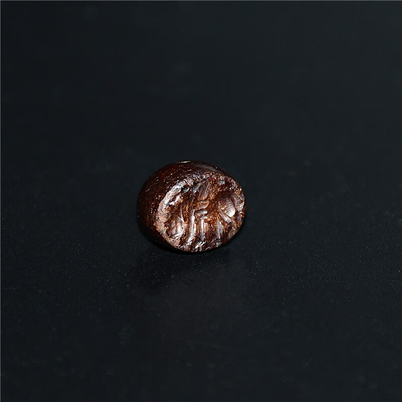 游此斋萨珊古珠 文玩配珠串收藏 单珠印珠挂件挂坠