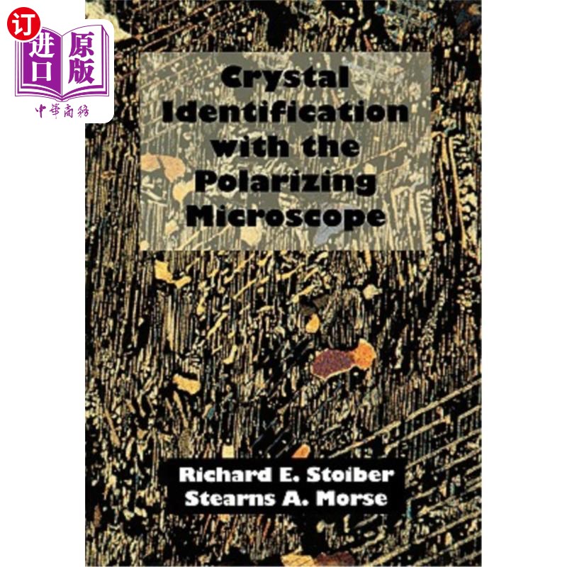 海外直订crystal identification with the polarizing microscope