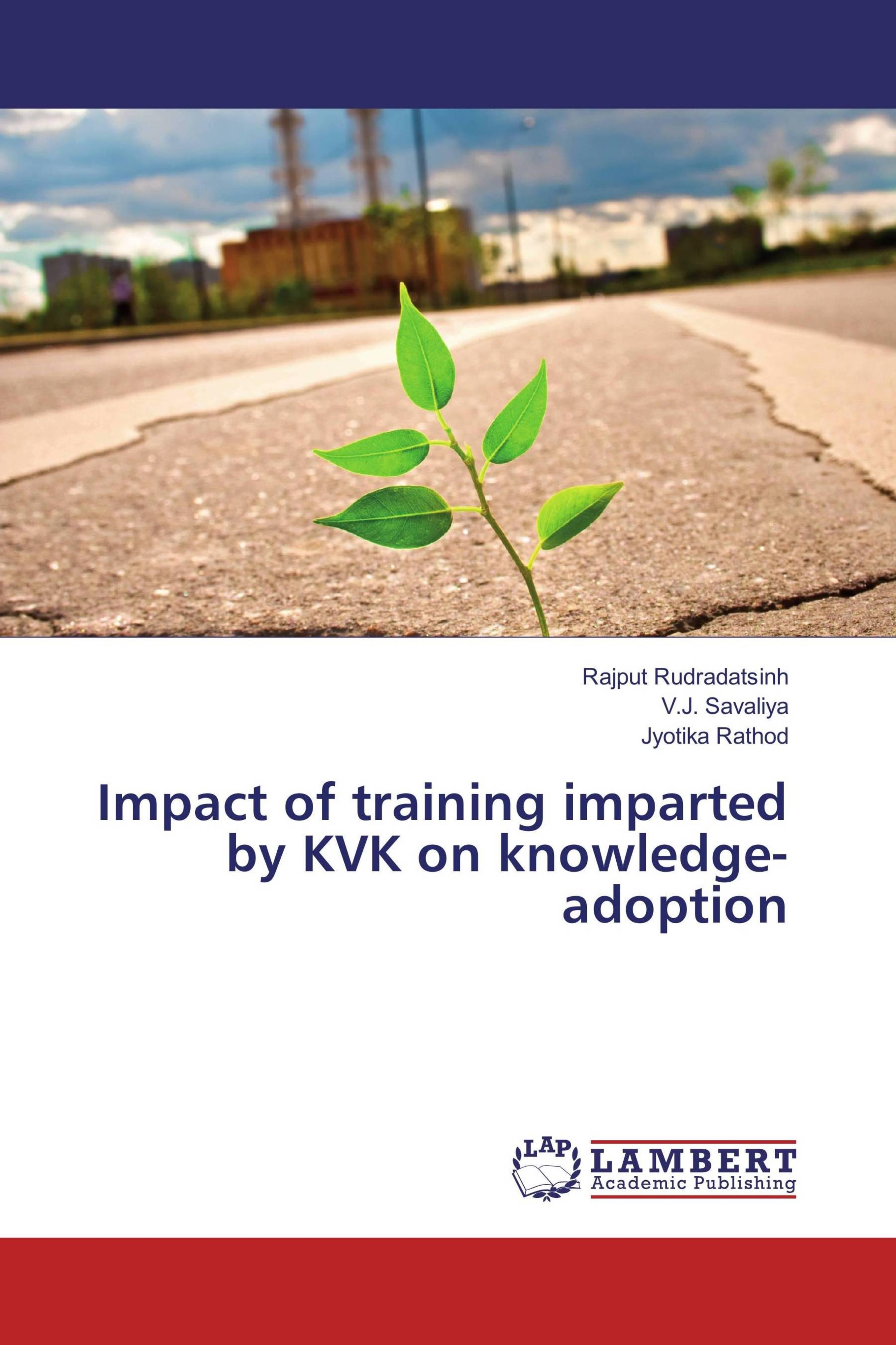 预订 学位论文impact of training imparted by kvk on knowledge