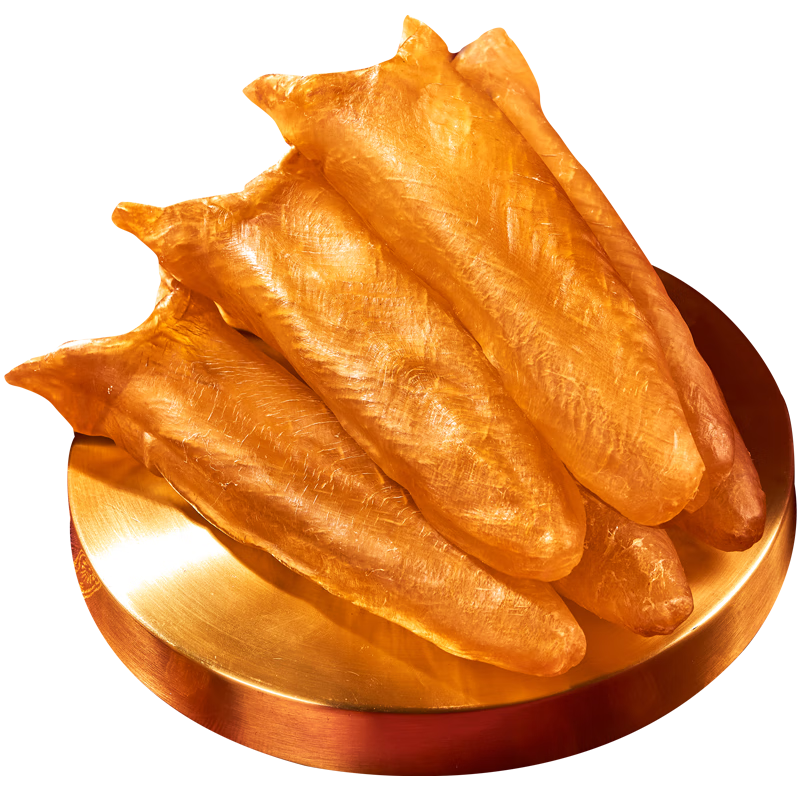北海印象 花膠魚(yú)膠 黃花魚(yú)膠干貨 深海魚(yú)肚魚(yú)鰾孕婦女性滋補送禮長(cháng)輩禮品 9A黃花魚(yú)膠100克約2個(gè)