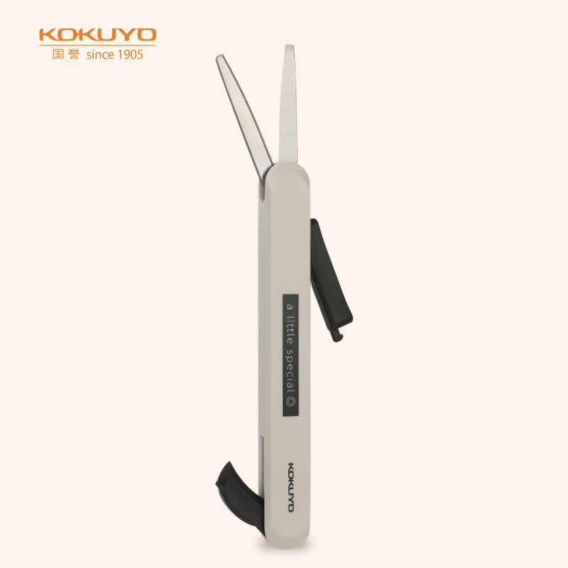 国誉(KOKUYO)一米新纯便携剪刀创意两用开箱小刀 米色 WSG-HSS320LY高性价比高么？