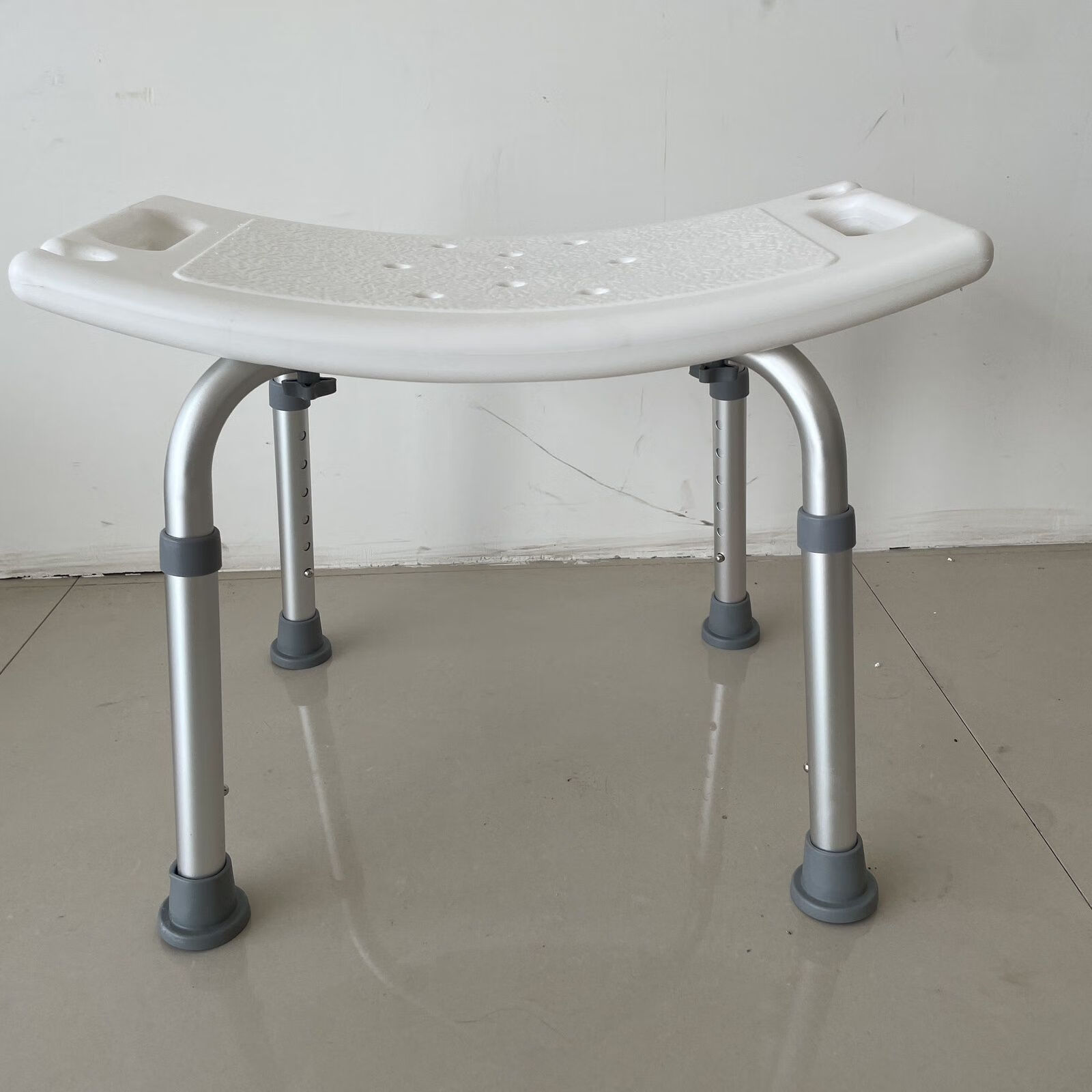 老人加厚洗澡专用残疾人淋浴孕妇卫生间沐浴防滑铝合金浴室椅子 铝