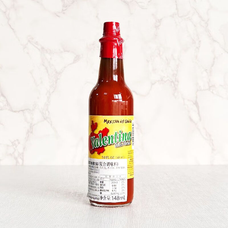 食芳溢墨西哥辣椒酱valentina瓦伦媞娜特辣超辣辣椒酱红辣椒酱拌面