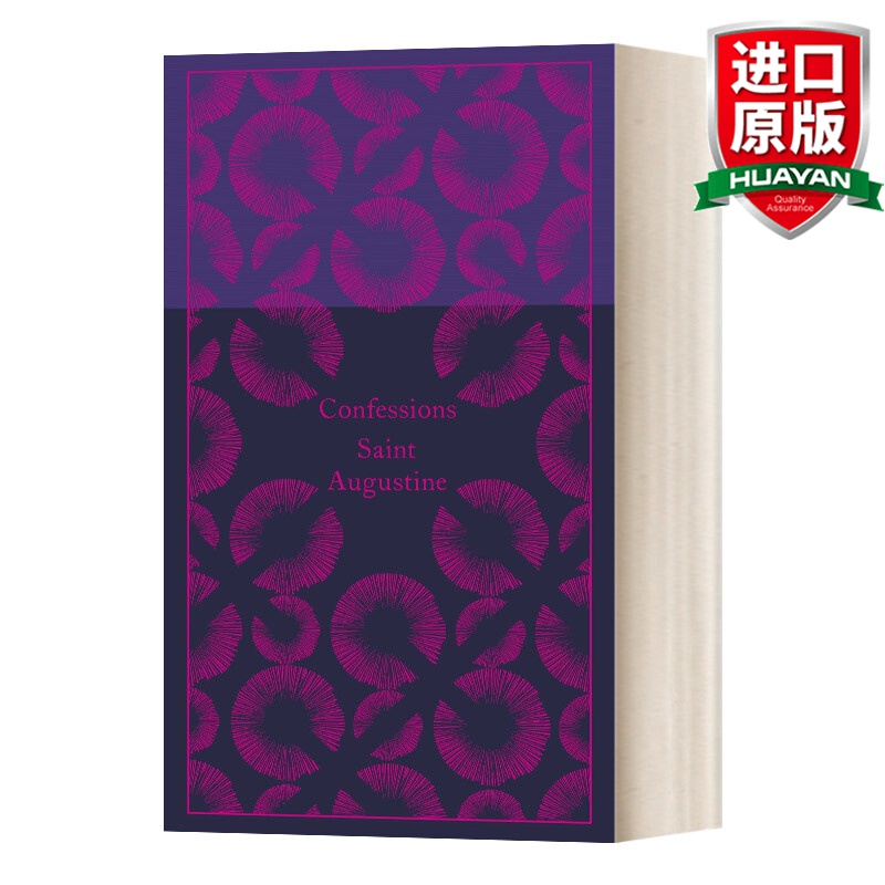 Confessions 英文原版 忏悔录 企鹅经典布面精装 英文版 进口英语原版书籍