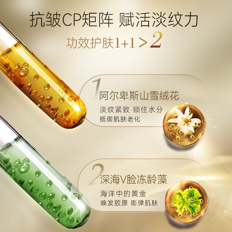 RSAS 白松露抗皱修护霜乳液面霜提拉紧致晚霜 30g/瓶