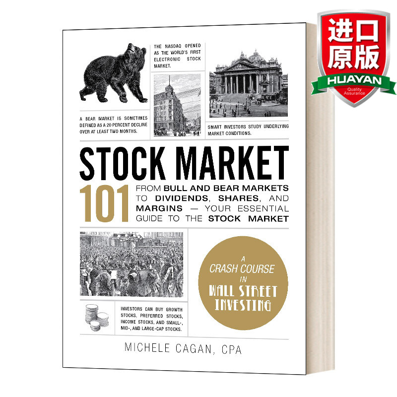 Stock Market 101 英文原版 股票市场 101系列 英文版 进口英语原版书籍