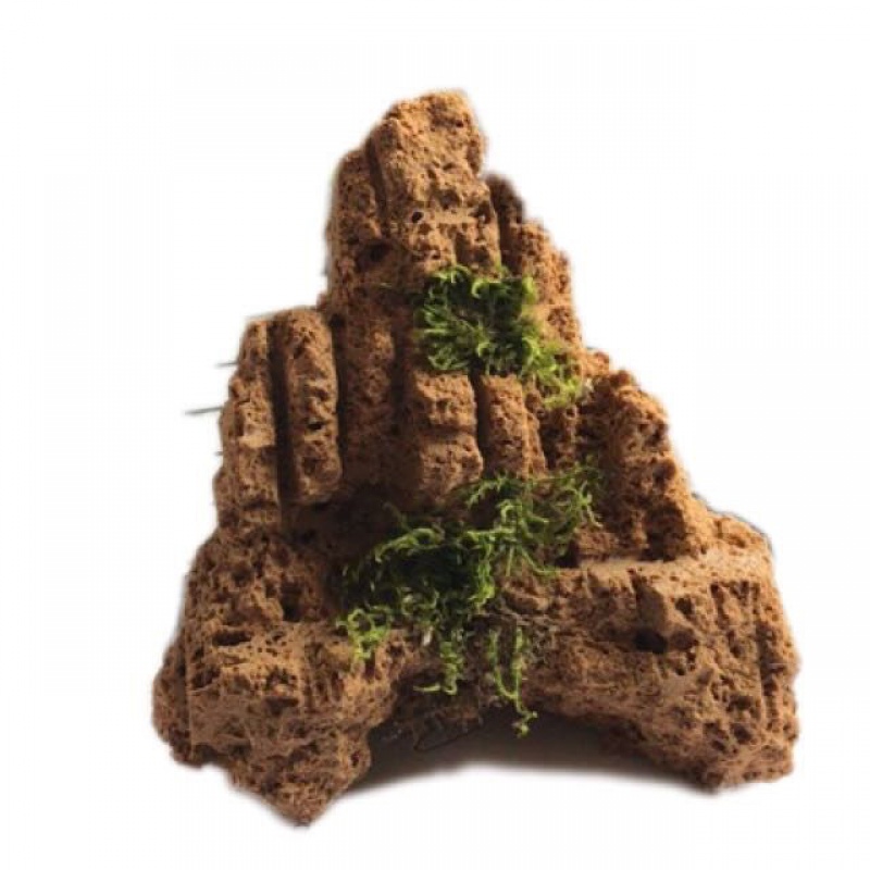 景观石山石摆件山石盆景小摆件天然上水吸水石小型假山石石头鱼缸微