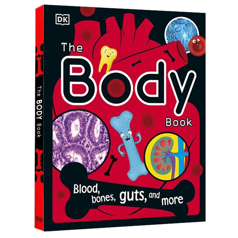 英文原版DK The Body Book身体科普 DK儿童科普百科 身体里的秘密