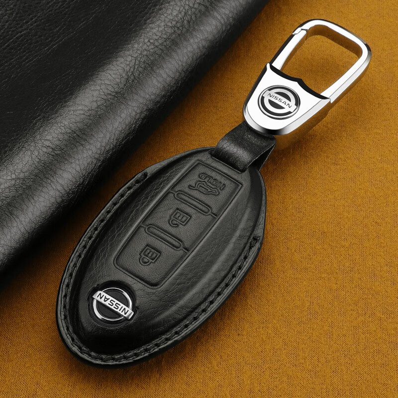 豫途日产天籁钥匙套高档真牛皮专用逍客钥匙包第七代天籁车钥匙套 13
