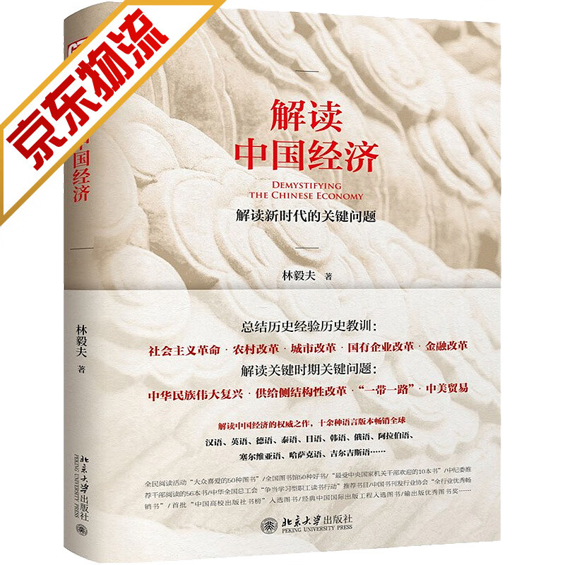 中国经济书籍 解读中国经济 林毅夫 著