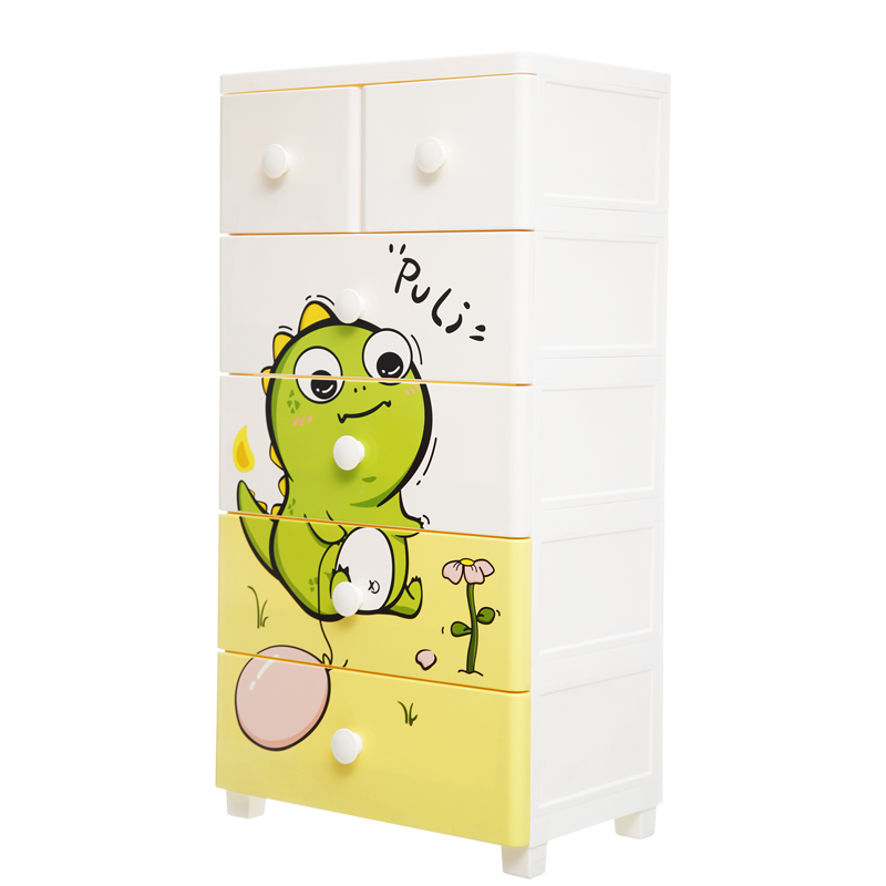 禧天龙 Citylong抽屉式简易衣柜 宝宝玩具收纳箱 五斗柜塑料 衣柜 零食柜子储物柜 简易抽屉柜