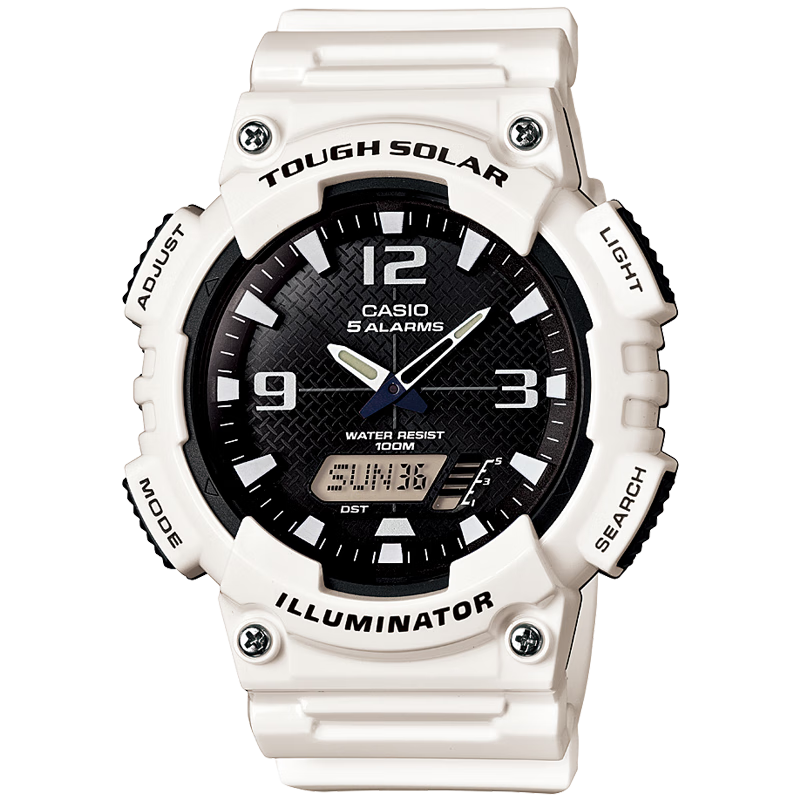 ����ŷ��CASIO�� SPORT AQ-S810 ����ŷ�б��˶�̫�����ֱ� AQ-S810WC-7AVDF-100�׷�ˮ