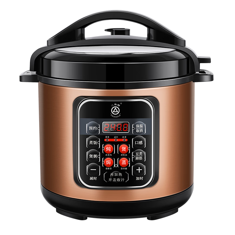 ���ڲ����������ƣ�Triangle����ѹ���� ���õ��ѹ����������ѹ�緹������ԤԼ�๦�������������� �������ʺ�3-5�ˣ� 4L