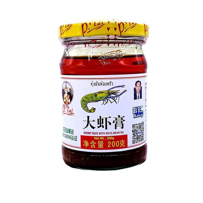 元族御之满汝意科轮大虾膏潘泰优品生活牌大虾膏泰式虾膏炒饭虾膏酱 1