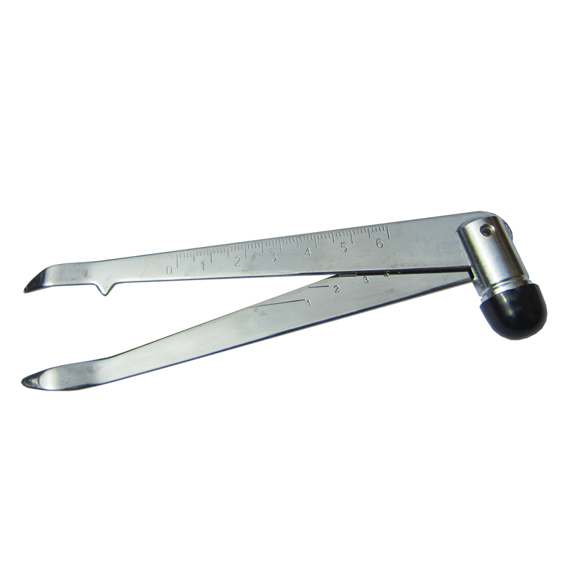 扣诊锤不锈钢神经科听诊捶带刻度扣诊锤打击锤骨科 不锈钢 带尺叩诊锤