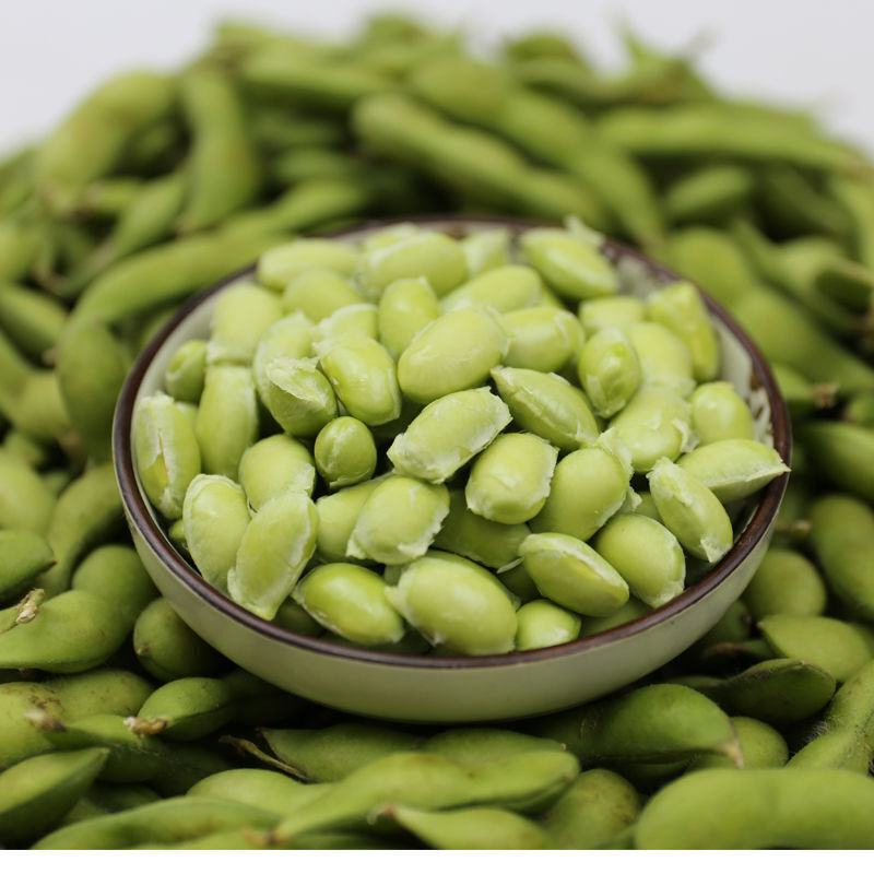 贵州农家新鲜去壳毛豆仁 现摘当季新鲜蔬菜 精选大豆青毛豆粒1000g