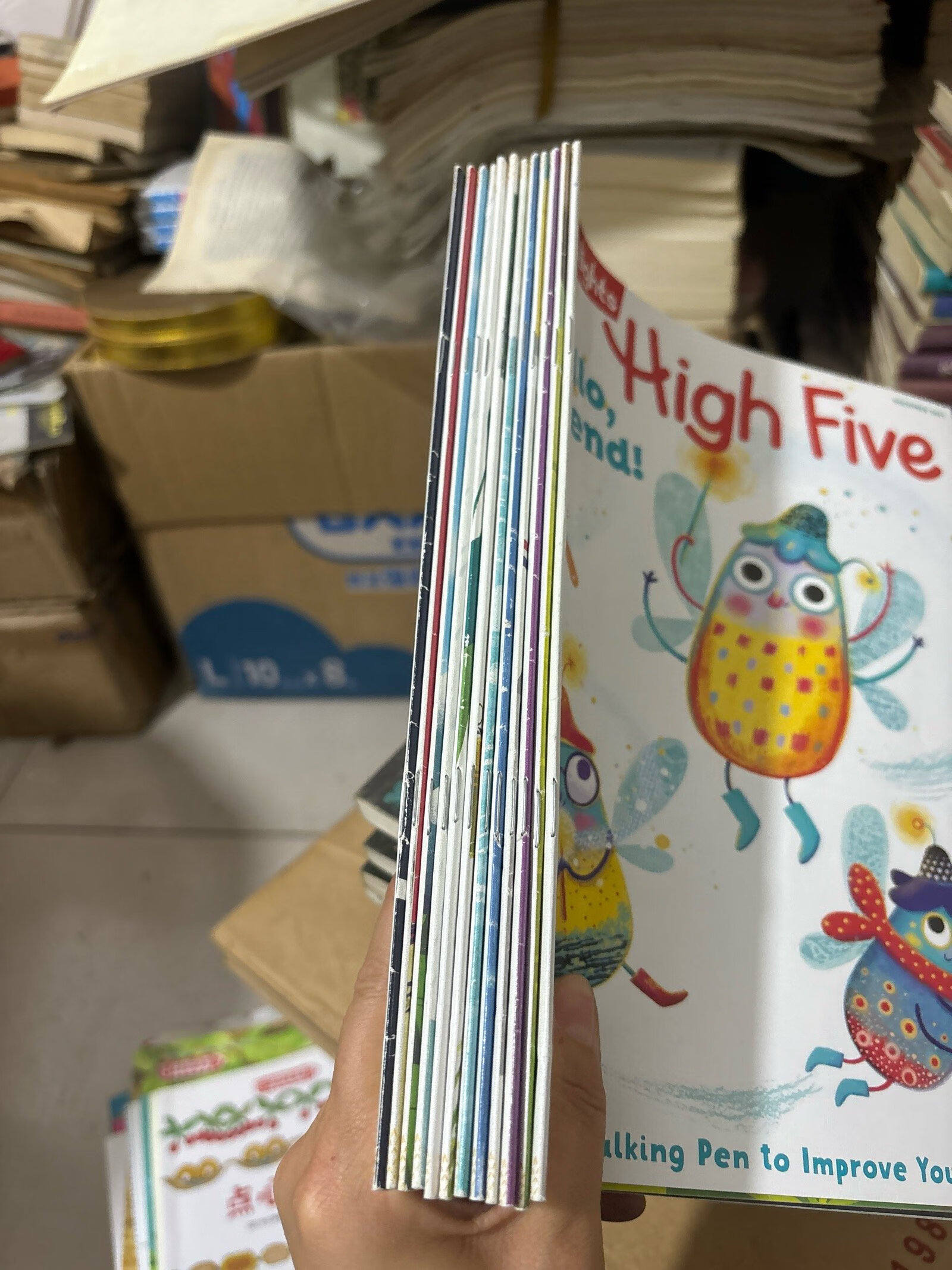 [二手9成新]highlights high five 儿童英文杂志 2021年 全年第1-12
