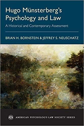 预订 雨果·芒斯特伯格的心理学与法律:历史与当代评估 hugo