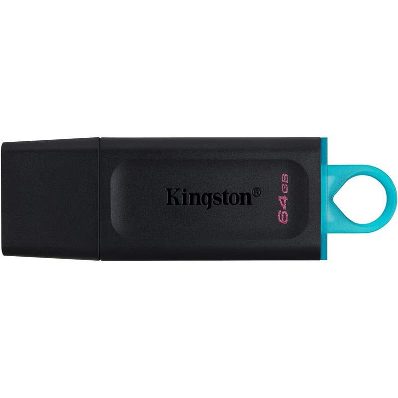 金士顿【日本直邮】金士顿（Kingston）高速u盘 大容量 USB3.2 音乐手机电脑商务办公 Datatraveler Exodia【64GB】