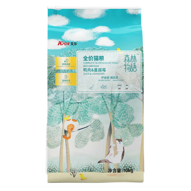 ������Aier��è�� Ѽ����Խݮ ��è��èͨ�� ɭ������è��65%������ 10kg20�� 309Ԫ