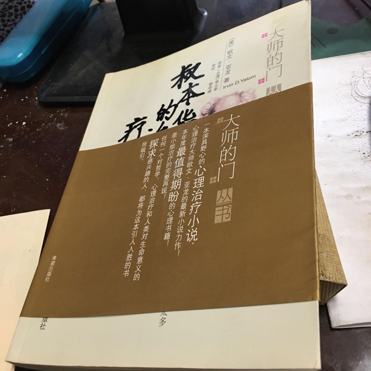 【二手八成新】叔本华的治疗 全品,腰封完整