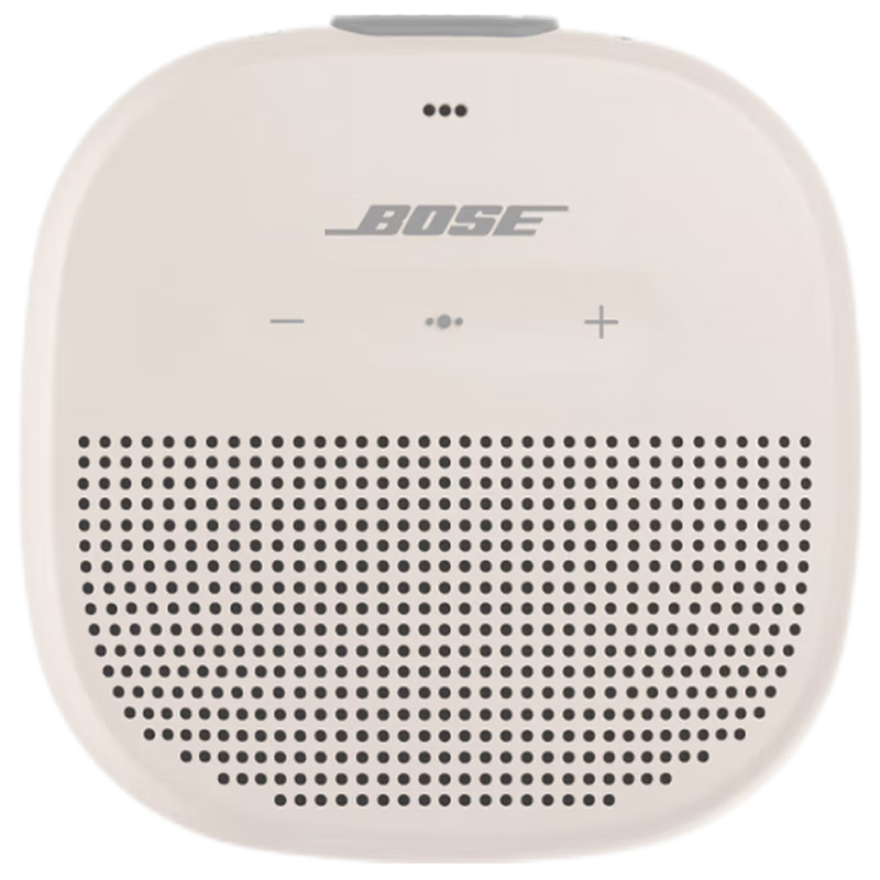 Bose SoundLink Micro 博士蓝牙扬声器 户外防水小型便携式露营音箱 无线音响 雾白