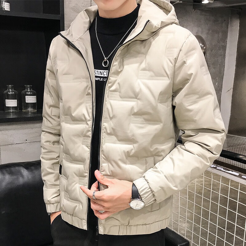 美黛遇男生士式孩冬天青少年羽绒服初高中生爆·款外套白鸭绒加厚保暖