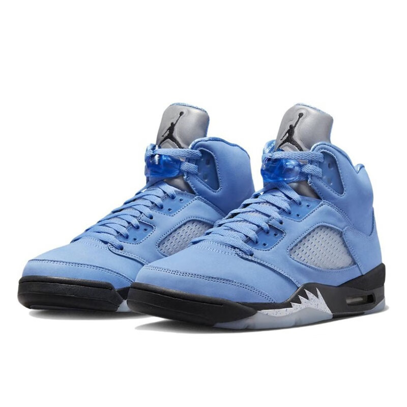 耐克(nike)air jordan 5 aj5 乔5男子篮球鞋136027 ck6631 北卡蓝dv