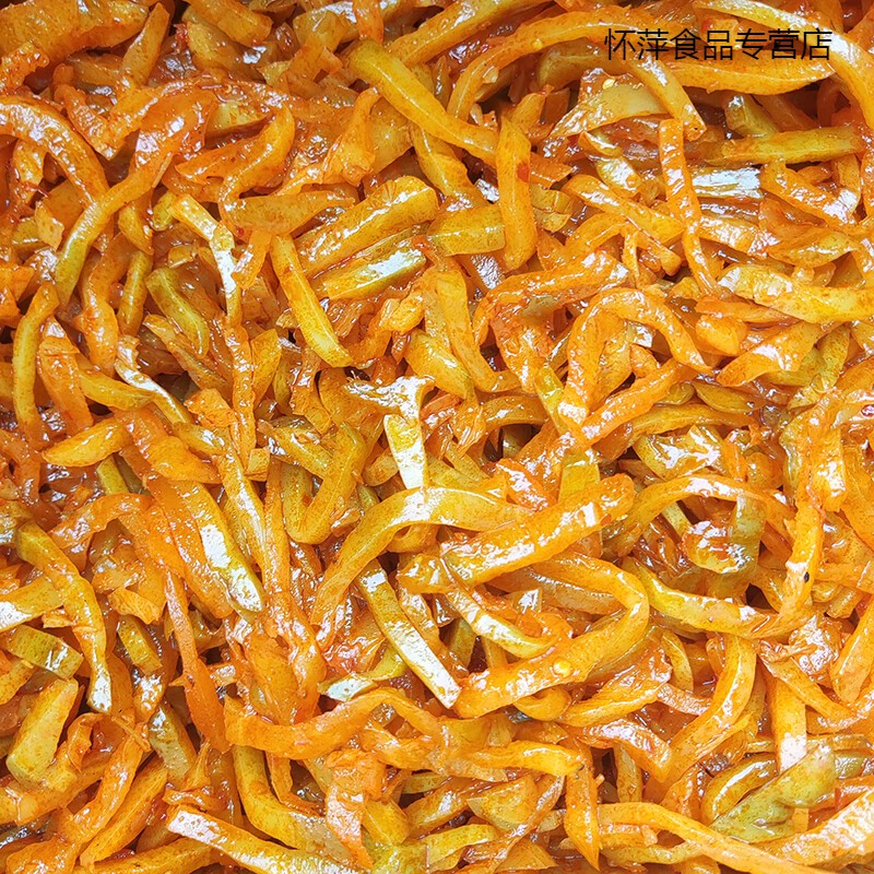 红油榨菜丝下饭菜微辣咸菜去皮散装学生小菜低盐整箱餐饮商用