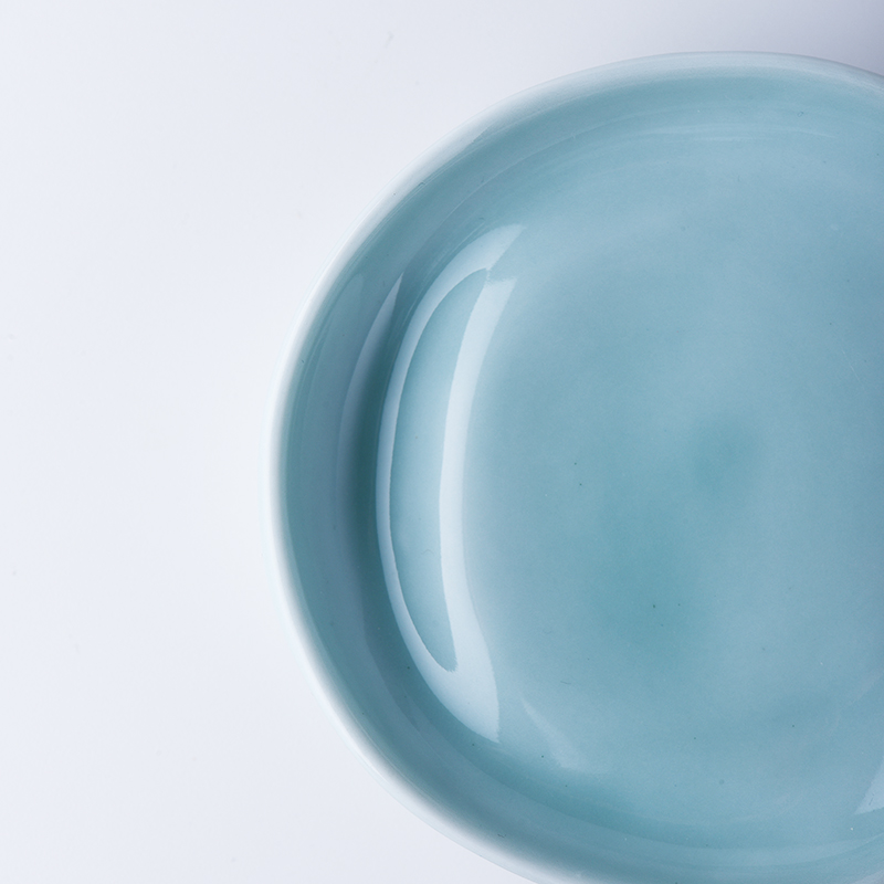 三足笔掭书法练字国画专用笔舔墨水墨盒简易砚台陶瓷笔搁抄经毛笔架多功能青瓷小墨池文房四宝 三足笔掭（粉青）