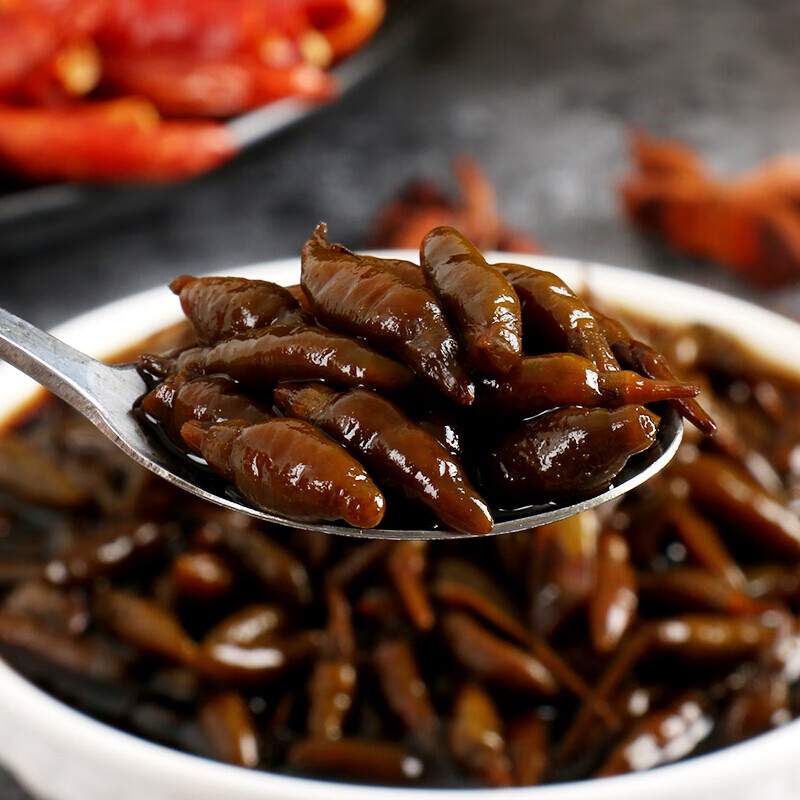 千柏山云南特产 酱油泡小米辣 小雀辣野山椒迷你辣椒小米椒泡椒