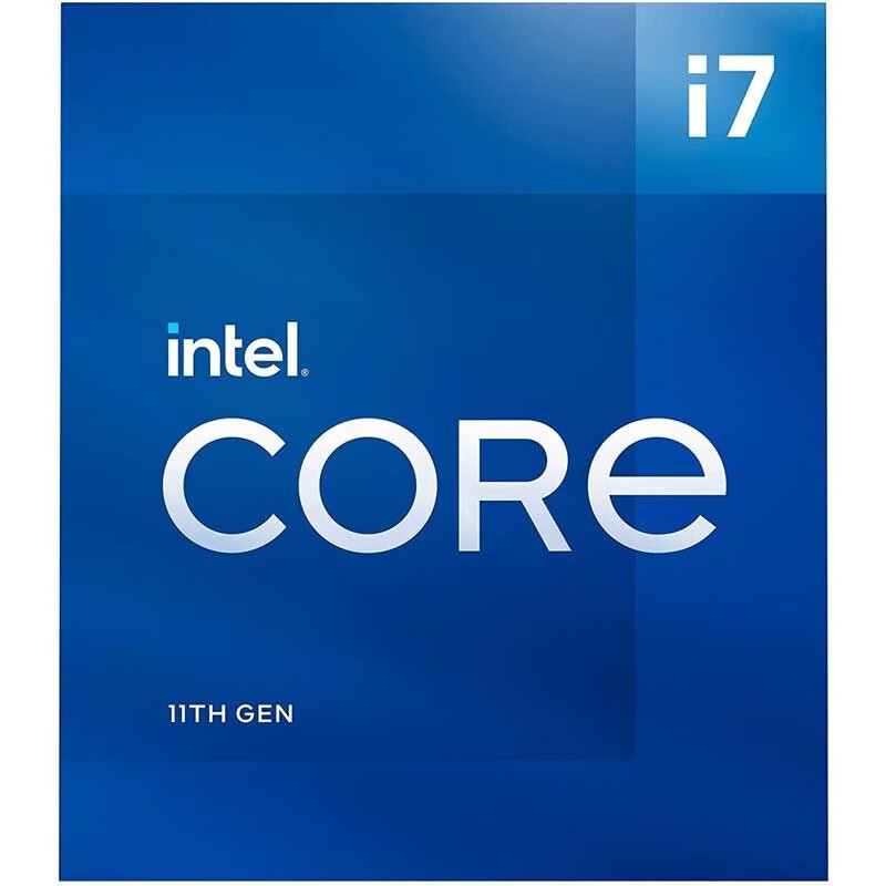 英特尔（Intel） 【日本直邮】11代酷睿i7 游戏台式机处理器CPU 8核16线程 4.9GHz Corei7-11700