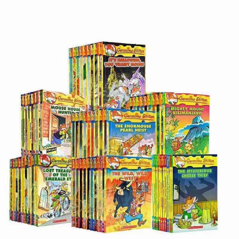 册geronimo stilton 20册点读支持小达人 老鼠记者1-10册(点读有音频)