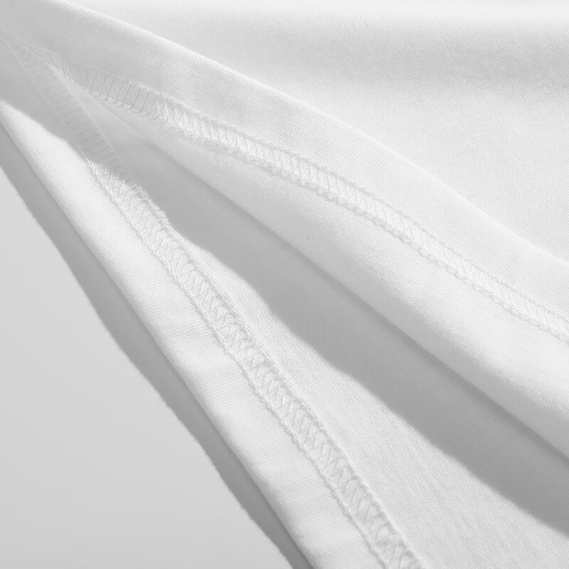 NASAR-FARM官方短袖t恤男宽松纯棉夏季重磅落肩国潮风T恤情侣款联名上衣 DLJ8002-白色（偏大一码） M