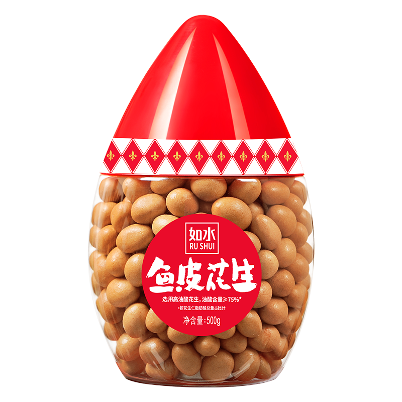 关注如水品牌坚果炒货--京东价格走势评测