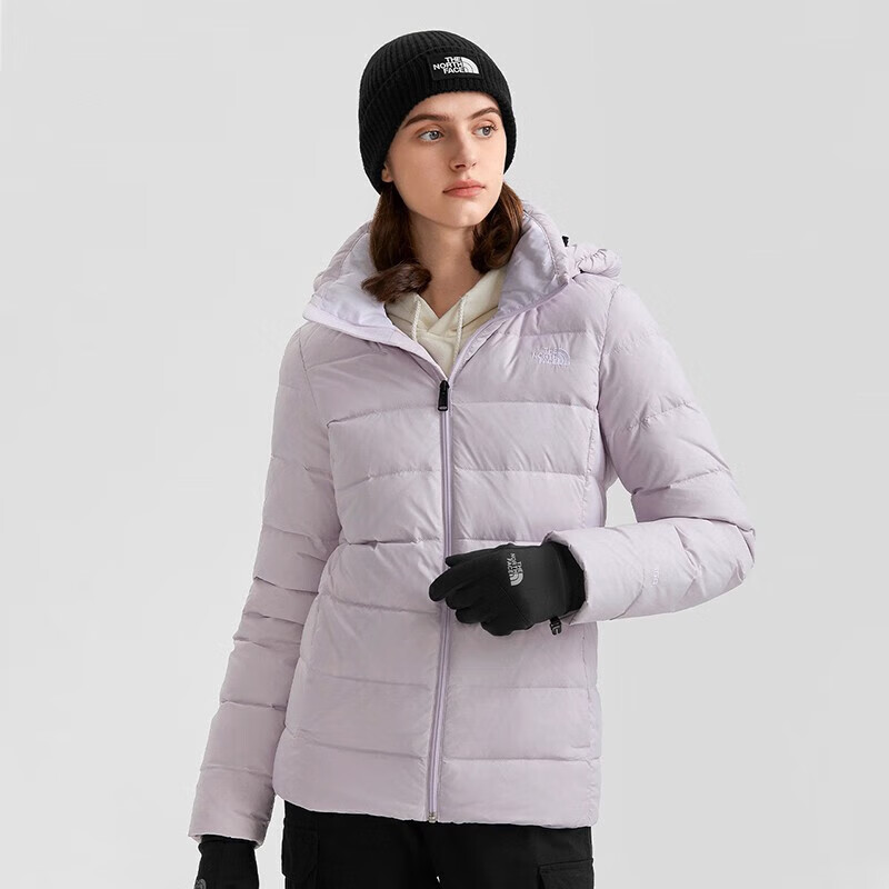 the north face北面羽绒服女户外550蓬鹅绒保暖外套4u7v