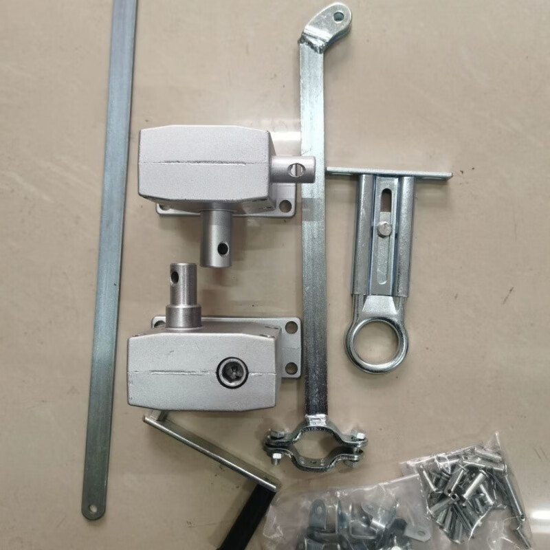 贺桐铝合金手摇开窗机平开上悬窗开窗器一带多触摸框快速铸造看书写