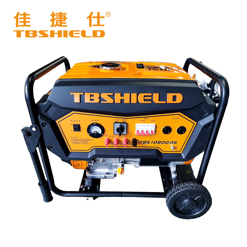 佳捷仕tbs10800ds 汽油发电机组 (单三相,等功率 手启动)