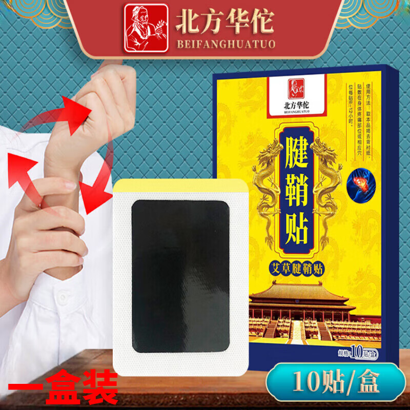 鹿角卉(lujaha)白巴藏式纳方腱鞘贴官方囊肿贴建俏健翘贴手指关节疼痛