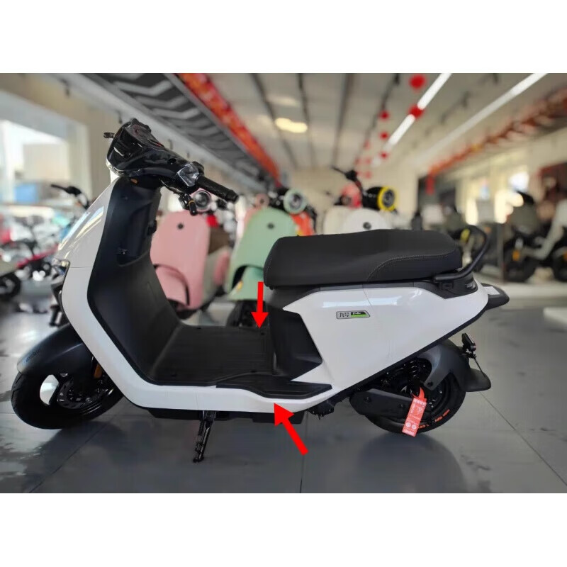 阡囤适用于九号nz mix电动车加宽脚踏板拓展延长脚踏板9号脚踏配 九号