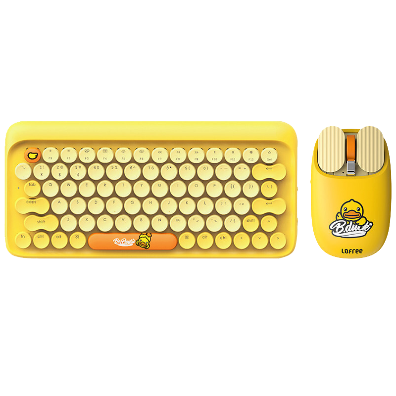 LOFREE洛斐小黄鸭B.DuckDOT圆点蓝牙机械键盘价格走势及评测|键盘价格行情实时走势