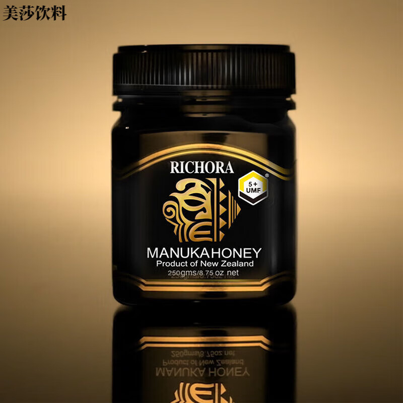 食怀精选品质瑞琪奥兰麦卢卡蜂蜜UMF10+250g新西兰原装进口宗天然活 UMF5+麦卢卡蜂蜜250g(单瓶)