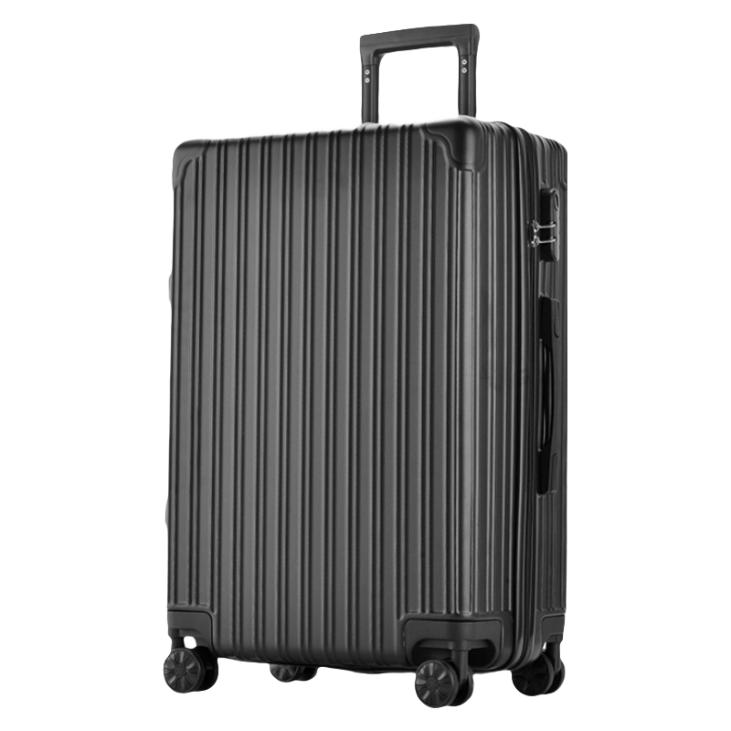 马克华菲行李箱男密码箱登机箱拉杆箱女万向轮旅行箱 银灰20寸    149