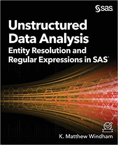 【预订】unstructured data analysis: entity