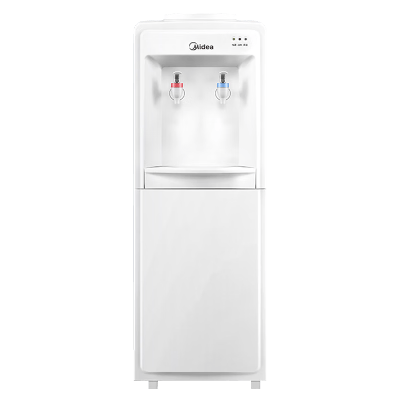 美的（Midea）饮水机家用上置式桶装水立式办公室用大储物柜饮水器 MYD718S-X 制冷制热型