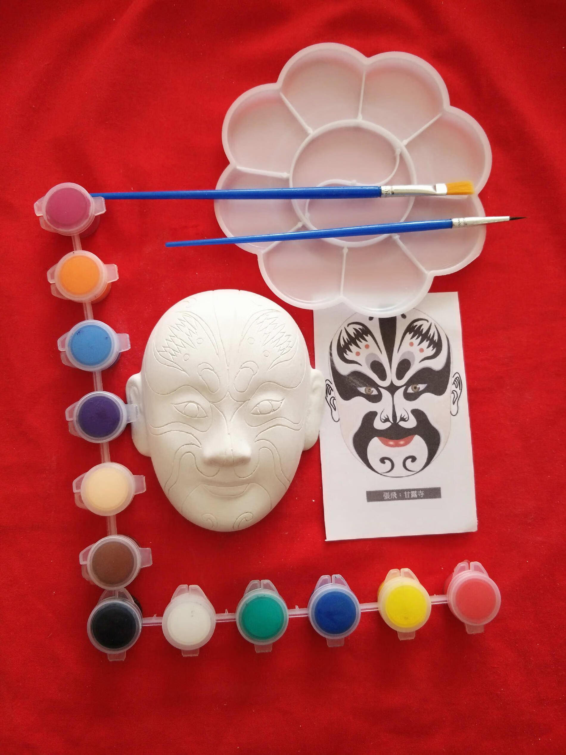 5cm张飞 颜料套装 图